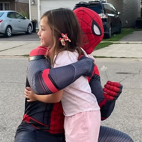 Spider-Guy Hug
